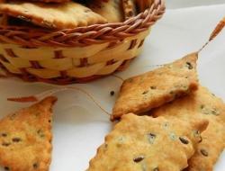 Cookie-uri cracker - conținut caloric și compoziție